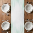 thumbnail image 6 of Daisies Flowers Table Runner - 72 Inch Long, Kitchen Dining Table Runner Dresser Scarves, Farmhoue Country Bitanical Ombre Green Farmhouse Decor for Coffee Tables Wedding Party Banquet, 6 of 8