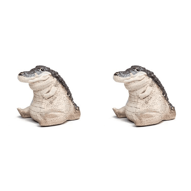 2uds. Mascota de té de cocodrilo, mano de obra fina y bonita para amantes del té, regalos de salón de té