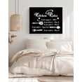 thumbnail image 3 of Kitchen Supplies Wall Art for Living Room,Canvas Picture Wall Decor for Bathroom Bedroom,Black White Chef Hat Love Heart Painting Artwork for Office Kitchen Hallway Dining Room Home Decor 20"x24", 3 of 8