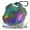 Green, variant on Shower Bluetooth Speaker Waterproof, Portable Small Speaker, Outdoor Bluetooth Speakers Wireless, LED Light, BT5.4, 24H Playtime, Built in Mic, Powerful Sound for Party, Unisex Gifts for Adults-Green