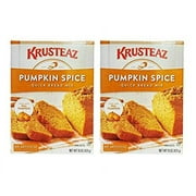 Krusteaz Pumpkin Spice Quick Bread Mix 16 oz 2 Pack with Milk