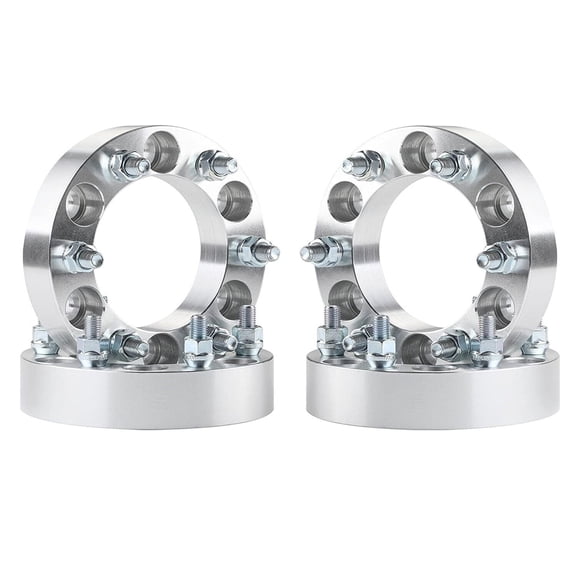 CWA 6x132 to 6x5.5 Wheel Spacers 1.5" Compatible with Silverado Rims On Traverse Acadia Enclave Grade 12.9 Studs Set of 4