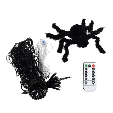 

Decoration Lighting Convenitent USB Multiple Control Modes 3.28FT Spider Web Lamp Waterproof For Party For Family For Children