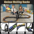 thumbnail image 7 of Allaugh Slot Car Race Track Sets for 4-12 Boys Kids, Battery or Electric Race Car Track with 4 High-Speed Slot Cars, Dual Racing Game 2 Hand Controllers, 7 of 7