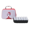 thumbnail image 2 of 24 Slots Diamond Storage Box with Bottles Cartoon Princess Printing Portable Storage Carry Bag with Zipper for Painting Accessories Tool Nail Art Rhinestones, 2 of 8