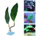 thumbnail image 2 of Souew Fish Tank Landscaping Decoration Betta Leaf Xk2, Aquarium and Fish Tank Decoration | Plastic Water Fish Rest and Egg Laying Leaves | Realistic Design Creating A Natural Aquarium Environment, 2 of 9