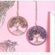 thumbnail image 5 of Christmas Decoration Tree Of Life Hanging Ornament, Chakra Stones Healing Crystals For Chakra Reiki Good Luck Wall Hanging Window Hanger Indoor Decora, 5 of 5