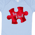 thumbnail image 4 of Inktastic Autism Awareness Be Kind Red Puzzle Piece Boys or Girls Baby Bodysuit, 4 of 5