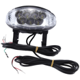 60V Bluetooth Head Light Lamp Turn Signal Tail Lamp LCD Instrument