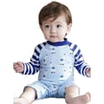 thumbnail image 4 of HOTWINTER Baby/Toddler Boy Girl Swimsuit Swimwear Long Sleeve One-Piece, 4 of 6