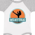 thumbnail image 4 of Inktastic Muay Thai Kickboxing Girls Baby Bodysuit, 4 of 5