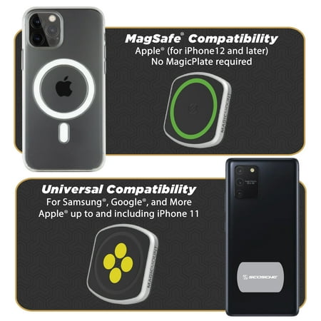 Scosche - MagicMount Pro² Window / Dash for most Cell Phones - Black
