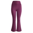 thumbnail image 5 of Yoga Pants with Pockets for Women Women Workout Out Leggings Fitness Sports Running Yoga Athletic Drying Tight Elastic Comfortable Fitness Pants PurpleB XL, 5 of 7