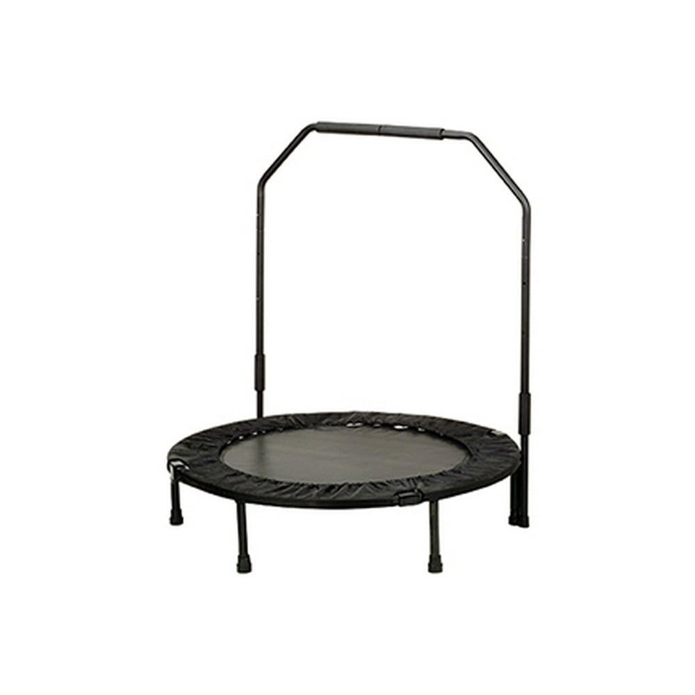 40" Foldable Trampoline With Stabilizing Bar