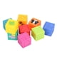 thumbnail image 1 of Bloques para bebés, bloques apilables de silicona suave para Aprendizaje Temprano con huella de animales, patrón en relieve durante 6 meses y más, 1 of 12
