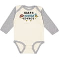 thumbnail image 3 of Inktastic Nanas Little Cowboy with Cowboy Hat and Boots Boys Long Sleeve Baby Bodysuit, 3 of 5