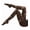 Brown Heather, variant on Women's MeMoi MO-391 Textured Argyle Sweater Tights (Brown Heather M/L)
