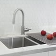 thumbnail image 2 of Stylish Modena Single-Handle Brushed Stainless Steel Pull Down Kitchen Faucet K-131S, 2 of 12