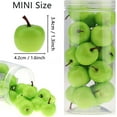 thumbnail image 2 of 27 PCS Artificial Lifelike Mini Pears Fake Realistic Plastic Fruits PET Bottle Package Faux Props Decoration Party Home Thanksgiving Christmas, 2 of 3