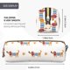 thumbnail image 3 of Fotbe Dachshund Dog Puppy Estuche para Lápices de Cuero con Estampado, Estuche con Cremallera Resistente, Organizador Compacto y Elegante para Papelería, 3 of 7