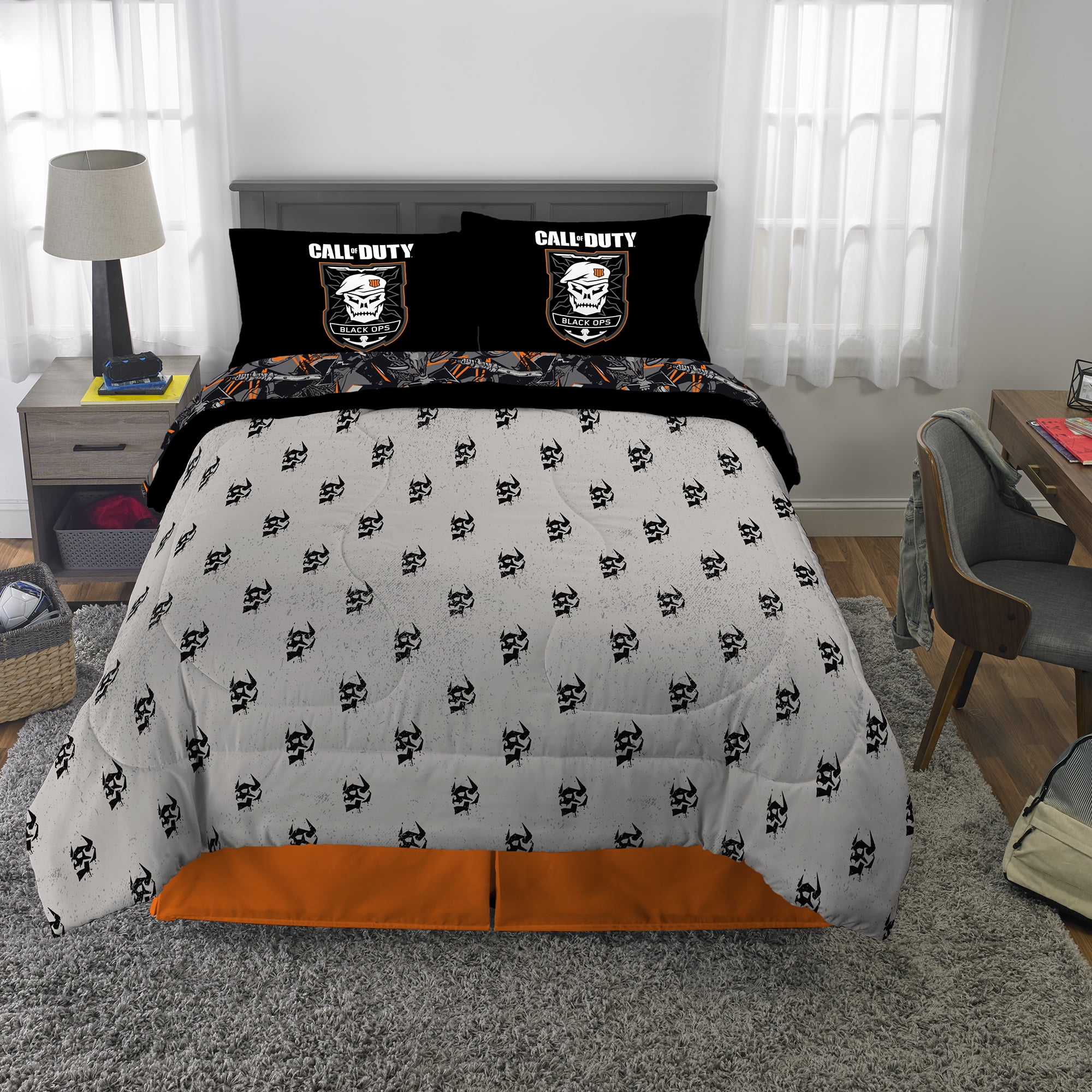 Bed In A Bag Bedding Set, Call Of Duty Twin Bed Sheets
