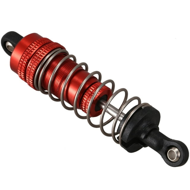 1Pcs Metal Shock Absorber Damper Replacement Accessory for 144001 1/14 4WD RC Drift Racing Car Parts,Red
