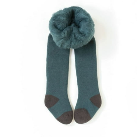 

Tejiojio Girls and Toddlers Soft Cotton Clearance Winter Baby Kids Girls Thickened Lined warmth Fleece Long Pants Leggings