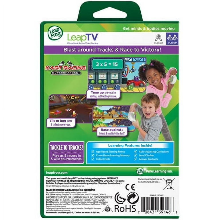 Leapfrog leaptv kart racing cheap