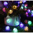 thumbnail image 4 of Bola de burbuja LED Solar, lámpara de bola de cristal, cadena de lámpara impermeable para exteriores, tira de lámpara, decoración de jardín, cadena de estrellas, lámpara de corte, 4 of 4