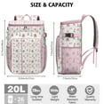 thumbnail image 3 of Travel Cooler Bag - Princess Castle Pattern Camping Beer Cooler Backpack with Bottle Opener- Waterproof Insulated Picnic Backpacks - Cooler Bag for Beach, 3 of 6