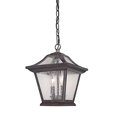 thumbnail image 2 of Two Light Outdoor Hanging Lantern, 2 of 3