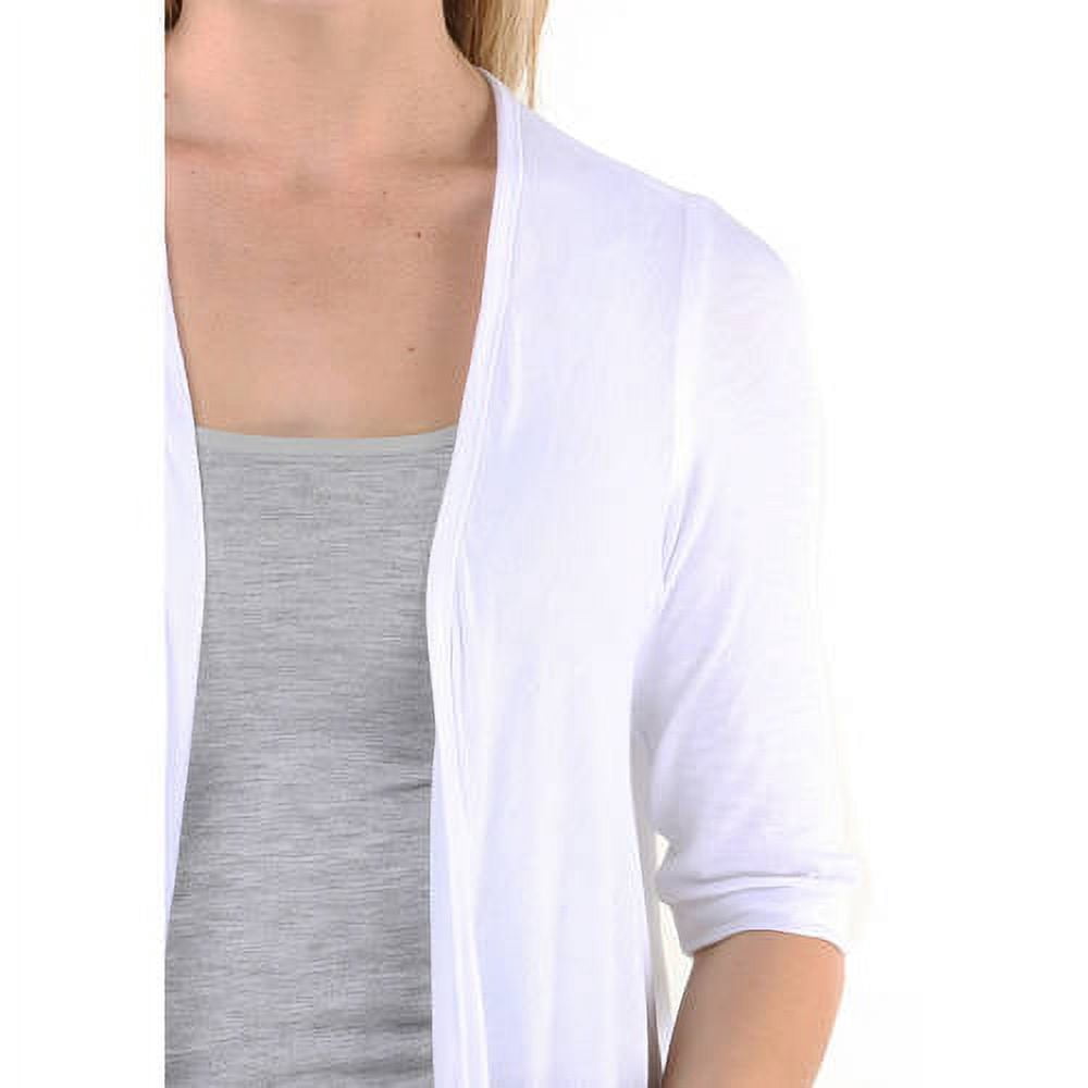 Women's 3/4 Sleeve Open Shrug