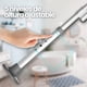 thumbnail image 5 of Medpath Silla de Ducha para Adulto Mayor Banco de Baño Ajustable de Aluminio Soporta hasta 150 kg Color Blanco, 5 of 7