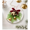 thumbnail image 2 of Winter Holiday Christmas Jingle Bells, Front Door Ornament: Perfect Decorative Accent for Entrance, Porch, Outdoor Walls, Mantels, Fireplaces, Trees, or Holiday Wreaths-5.1*6.3in, 2 of 5