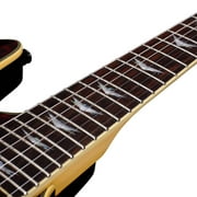 Schecter Omen Extreme-6 Series Electric Guitar w/Quilted Maple Top - See Thru Black Burst