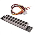 thumbnail image 3 of Mini Dual 12 Level Indicator VU Meter Stereo Amplifier Board Adjustable Light Speed Board with AGC Mode, DIY KITS,1 * Level indicator 1 * line(Random colors,(Not accept the designation),Black, 3 of 8