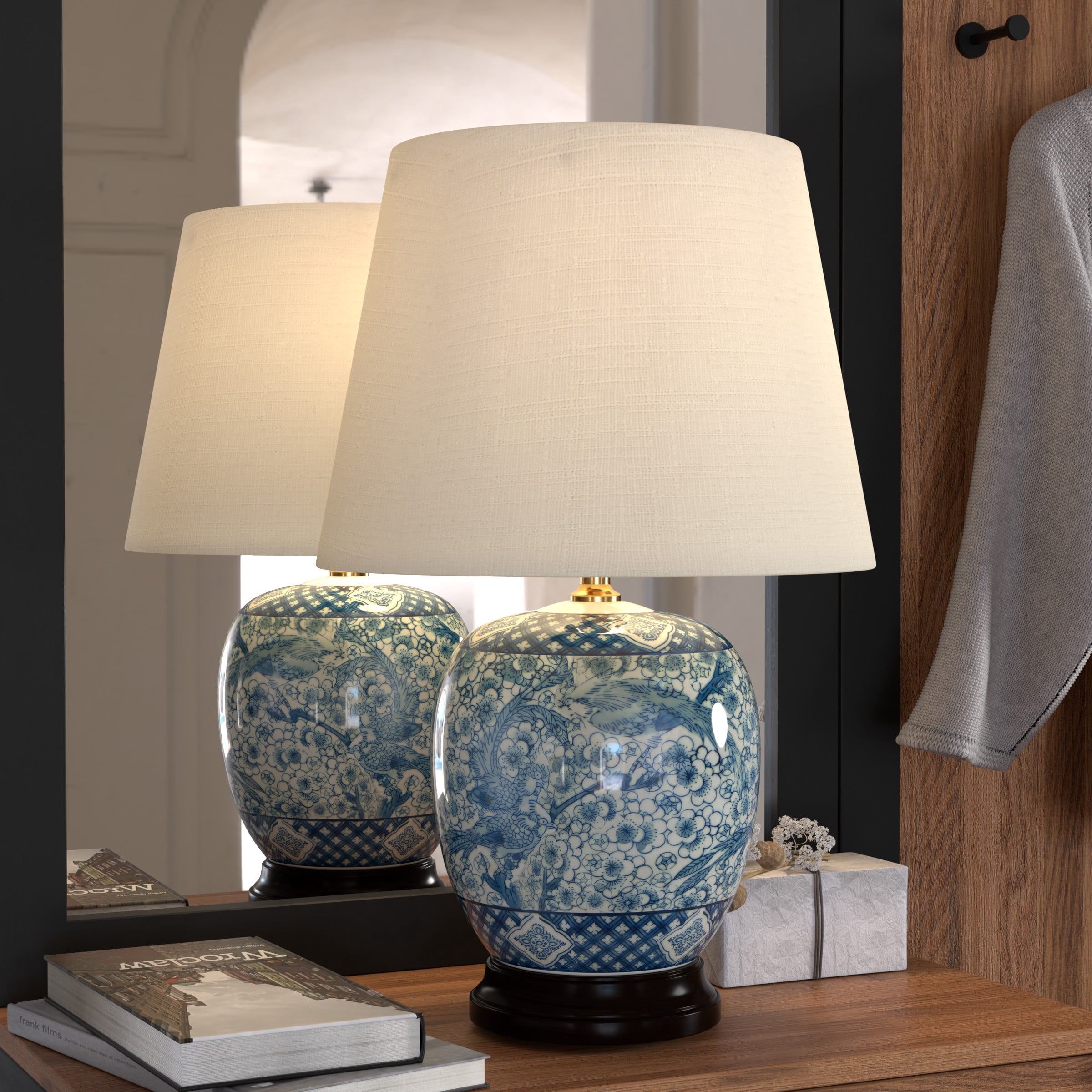 Red Lantern Table Lamps