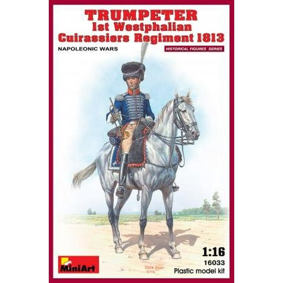 1:16 1er Régiment de Cuirassiers Westphaliens 1813 Trompettiste