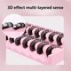 thumbnail image 3 of 10 Pair 3D Russian Strip Lashes False Eye Lashes Natural Look Short Eye Lashes False Lashes D Curl Wispy Eyelashes, 3 of 4