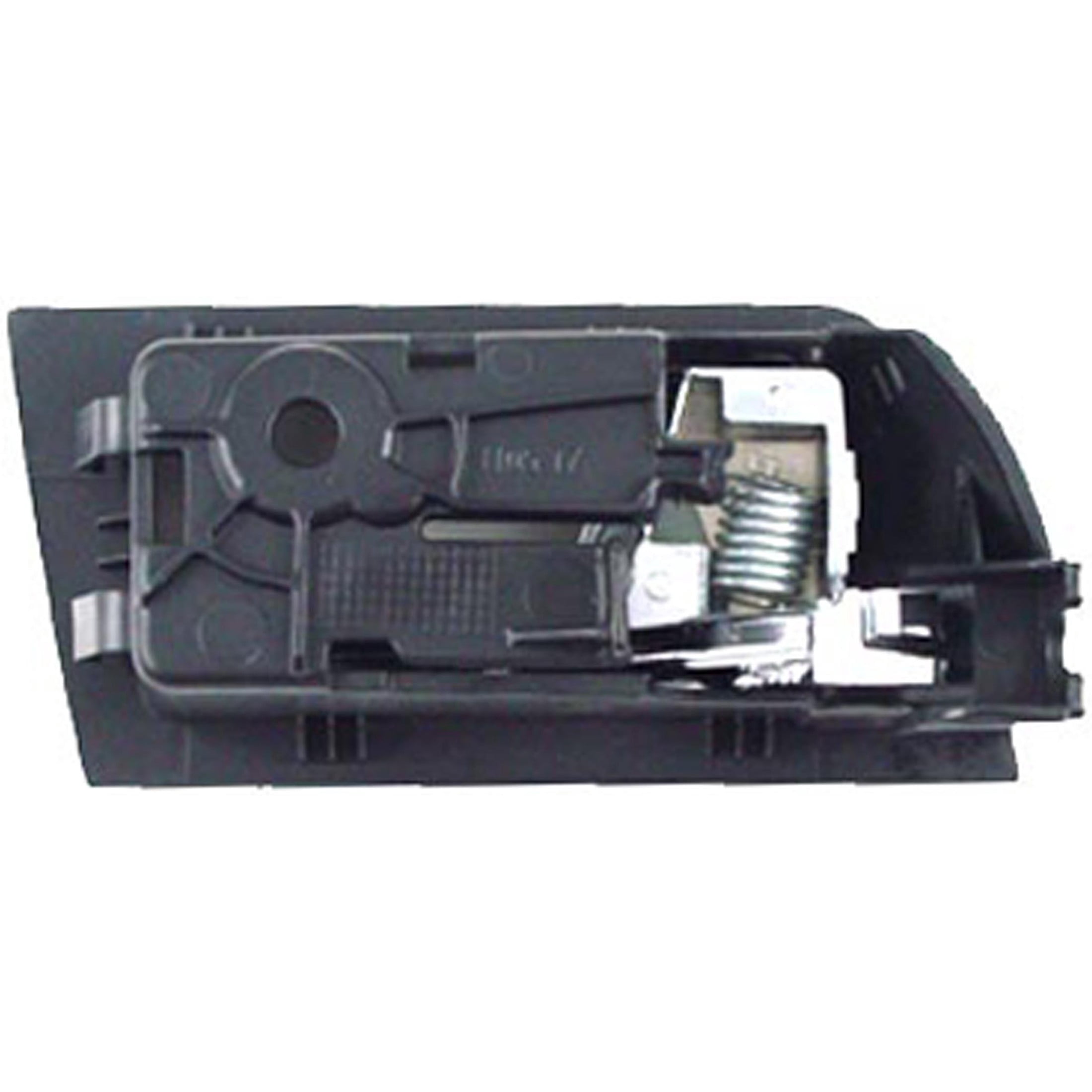 Dorman 81784 Rear Driver Side Interior Door Handle for Specific Ford Models, Chrome Lever; Black Housing