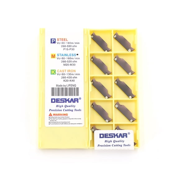 Deskar MGGN300L-8 LF6018 Groove Insert 100% Original 10pcs