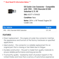 thumbnail image 2 of Oil Cooler Line Connector - Compatible with 1992 - 1995 Chevrolet K1500 Suburban 5.7L V8 - Dorman, 2 of 2