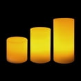 thumbnail image 3 of Mainstays Unscented LED Mini Wax Pillar Candles, 3 of 6