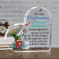 thumbnail image 3 of Christian Confirmation Gift for Teenage Girls, Religious Gifts Catholic Confirmation Gifts for Teenage Girls/Boys Christian Religious Church Gifts - Heart Shaped Acrylic Plaque, 3 of 6
