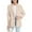 Beige, variant on Girls Blazer Jacket Long Sleeve Teen Notched Collart Open Front Blazers Suit (Beige 6-7 Years)