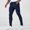 X-809Blue, variant on YMNXA Men's Casual Pants High Waist Solid Color Straight Leg Slim Fit Comfortable Stretchy Trousers For Daily Wear And Outdoor Activities,Black,L