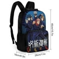 thumbnail image 3 of Jujutsu Kaisen Backpack Bookbag Casual Daypack Travel Backpacks for Work Hiking Camping, 3 of 7