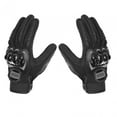 thumbnail image 3 of Ysyqkn 2 Piece Motorcycle Gloves, Durable Full Finger Touch Screen Motorbike Gloves for Black L, 3 of 7