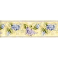 thumbnail image 5 of Trimz Blue Lavender Hydrangea Floral Wallpaper Border - Garden Floral Wall Décor, 15' L x 5.25"W, 5 of 5