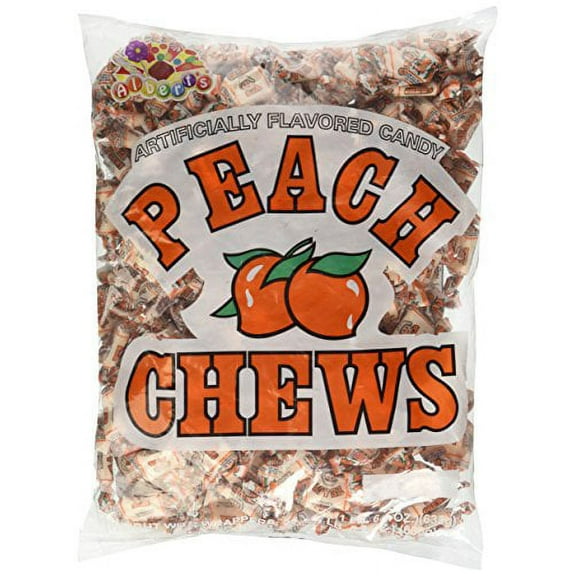 Albert's Peach Chews,0.01 ounce, 240 Count Bag